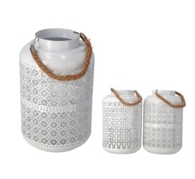 PORTAVELAS C/VASO CRISTAL BEAS 31X21CM