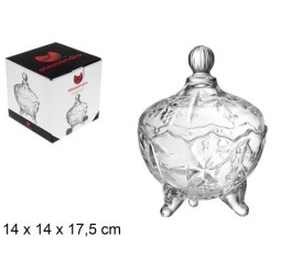 BOMBONERA CRISTAL SHANGHAI 14X17.5 CM