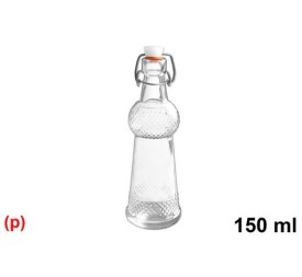 BOTELLA TORRE CON TAPÓN GASEOSA 150 ML