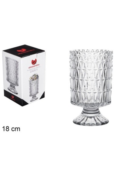 FLORERO CRISTAL DARCY 18 CM