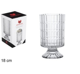 FLORERO CRISTAL SAMURAY 18 CM