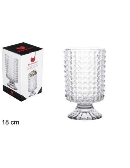 FLORERO CRISTAL MARGARET 18 CM