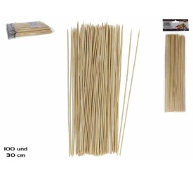 PINCHOS BAMBU BARBACOA X100 - 30CM