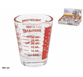 VASO MINI MEDIDOR 30 ML. CRISTAL
