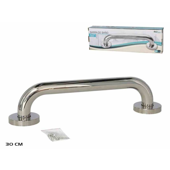 BARRA BAÑO 30CM - ACERO  INOX