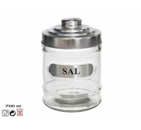 TARRO SAL  SILVER 700 ML CRISTAL