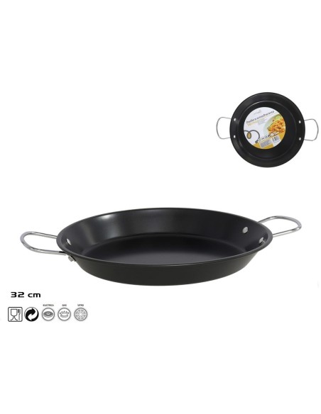 PAELLERA VERMU32 CM ANTIADHERENTE 0,8MM