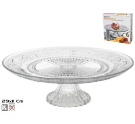 BANDEJA REPOSTERIA CON PIE 29X11CM