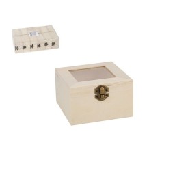 CAJA C/TAPA ERIK 7.5X7.5 NATURE