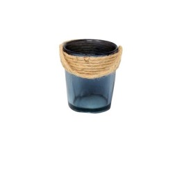 FLORERO 10X10 YUTE NEGRO