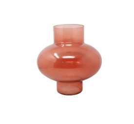 JARRÓN FIREPLACE Ø28  H30 ROJO TEJA