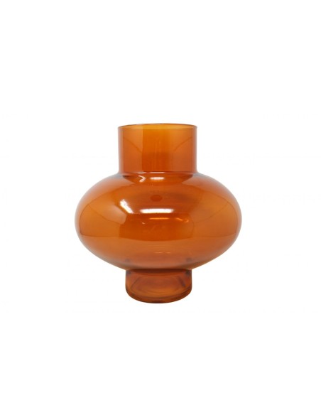 JARRÓN FIREPLACE Ø28  H30 AMBAR OSCURO