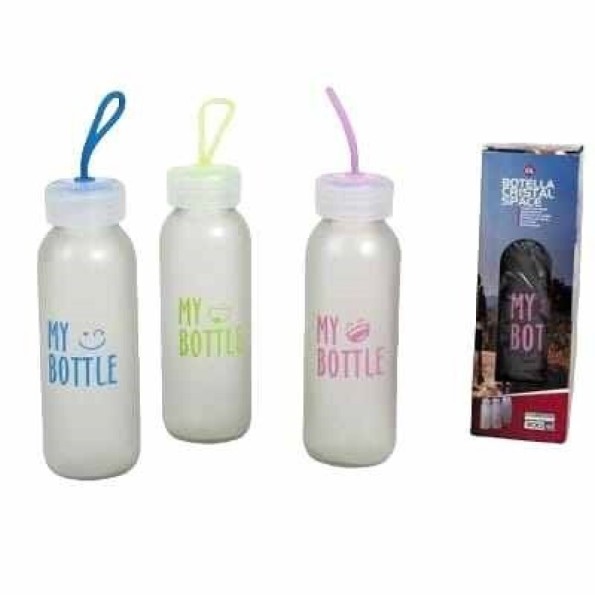 BOTELLA CRISTAL SPACE 300 ML 3 SURT