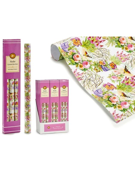 JGO 3 HOJAS PERFUMADAS VIOLETA