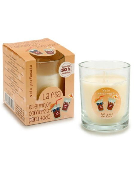 VELA VASO CRISTAL 30H REFRESCO COLA