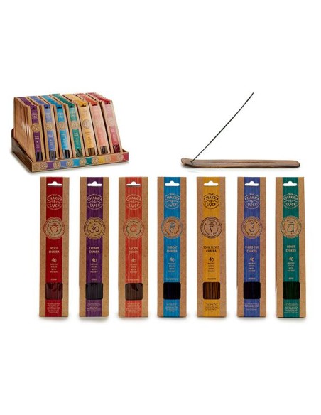 40 BARRAS INCIENSO Y SOPORTE SURT 7