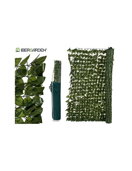 VALLA ENROLLABLE VERDE OSCURO 1,5X3 MTS