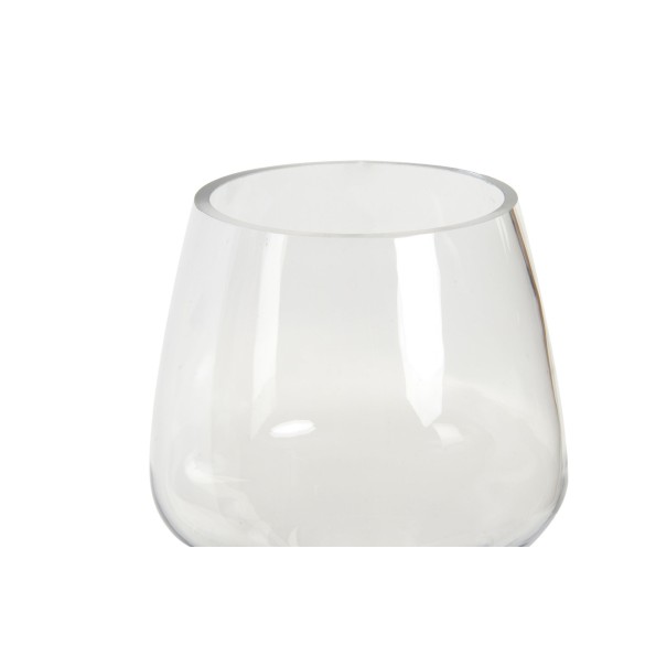 JARRON CRISTAL 15,8X40 COPA TRANSPARENTE