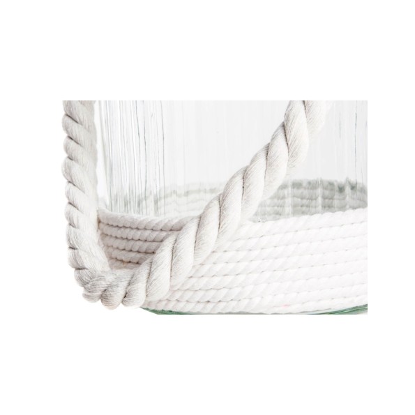 PORTAVELA CRISTAL HIERRO 18X21 3800 CUERDA BLANCO