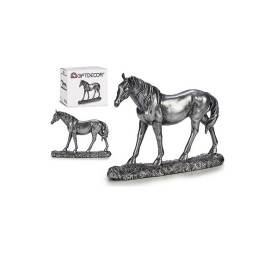 CABALLO RESINA GRANDE PLATA