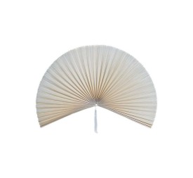 DECORACION PARED BAMBU 136X4,5X158 ABANICO NATURAL