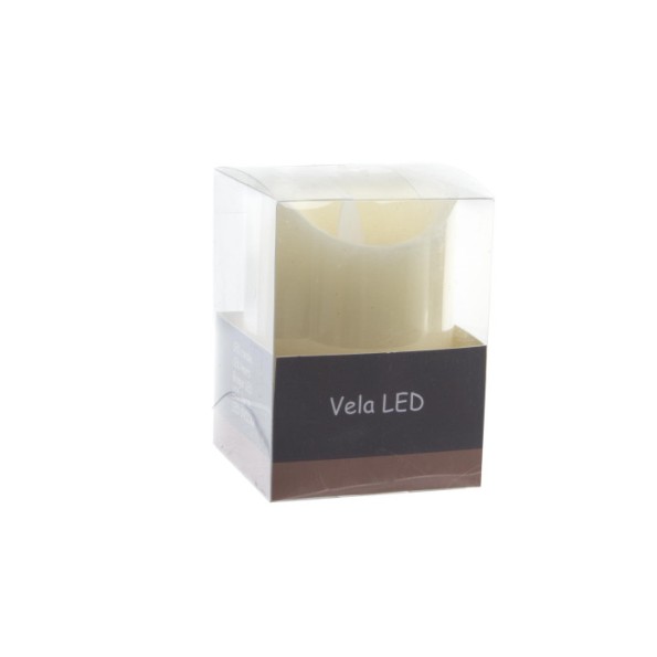 VELA LED PVC 7,5X12 MOVIMIENTO