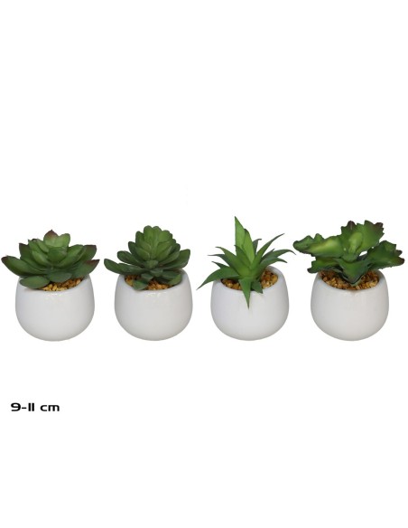 MACETA CERAMICA R/BL  SUCULENTAS 9-11 CM