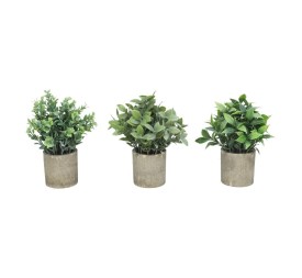 MACETA P/POT MYRTLE  FLOCADA  23CM (SUR)