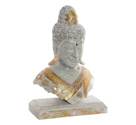 FIGURA ALBASIA ESPEJO 30X14X45 BUDA ENVEJECIDO