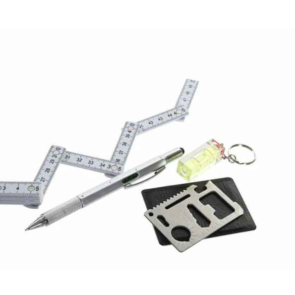 REGALO SET 6 METAL 20X15X5 HERRAMIENTAS MULTICOLOR