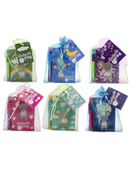 RATONCITO PEREZ LIBRETA C/BOLIGRAFO EN BOLSITA