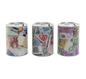 HUCHA METAL 9X9X12 BILLETES 3 SURT.