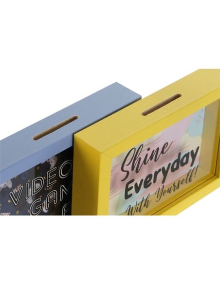 HUCHA MDF CRISTAL 17X3X12 2 SURT.