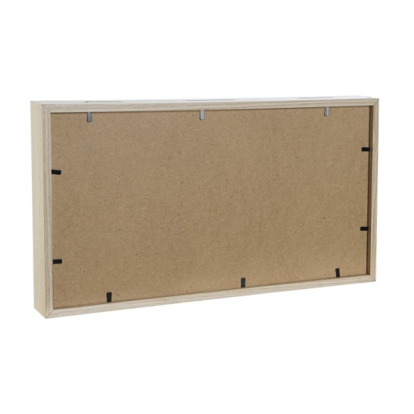 HUCHA MDF CRISTAL 35X4X19,5 NATURAL