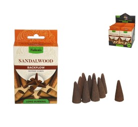 INCIENSO 28G 10 CONOS TULASI SANDALWOOD