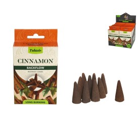 INCIENSO 28G 10 CONOS TULASI CINNAMON
