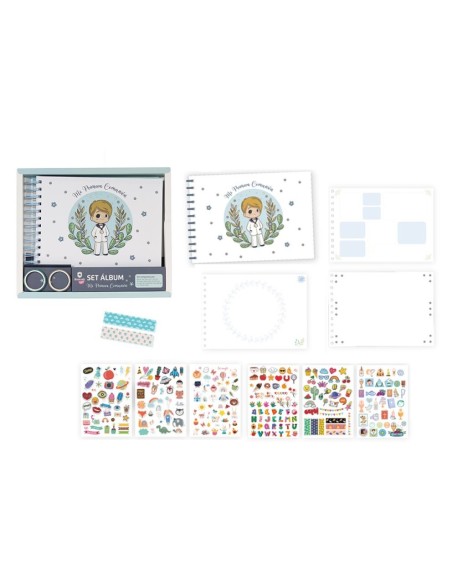 MI PRIMERA COMUNION SET ALBUM NIÑO