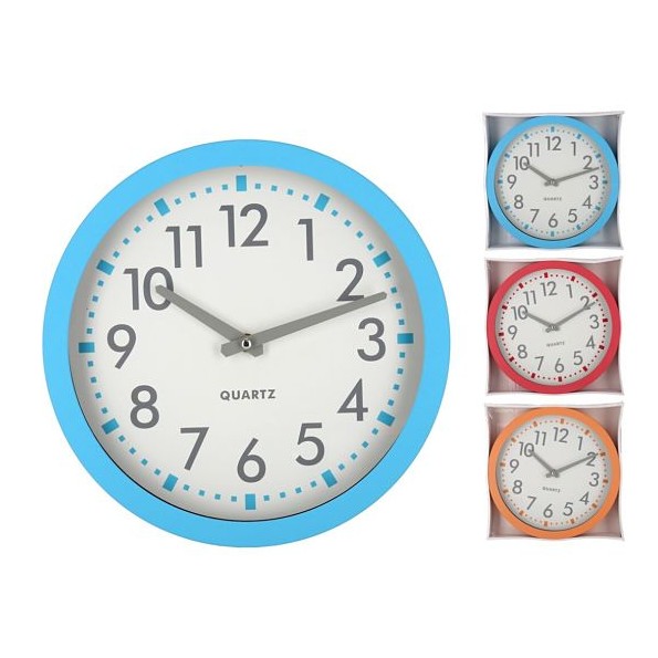 RELOJ DE PARED SAMM 30CM -3 SURT.