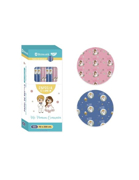 PAPEL DE REGALO COMUNION 70X200