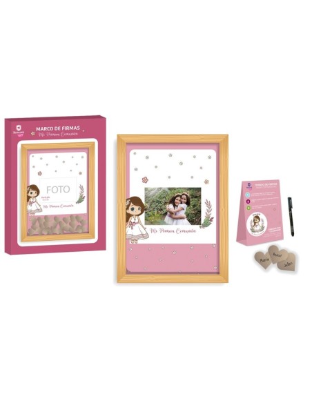 PRIMERA COMUNION CUADRO DE INVITADOS NIÑA