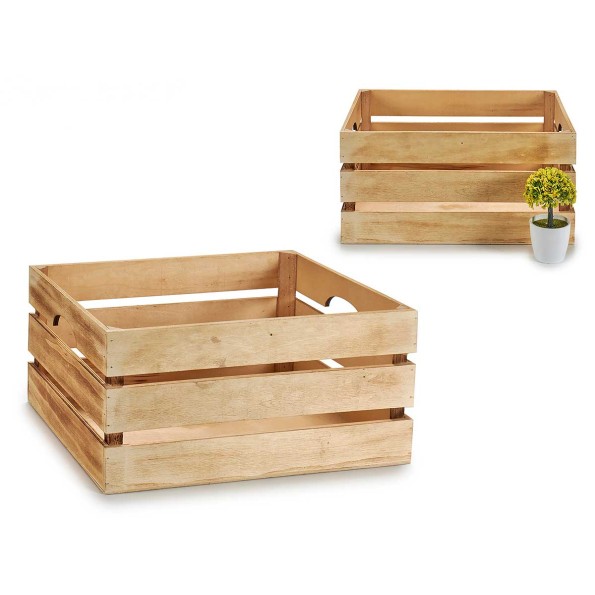 CAJA NATURAL QUEMADO 41X31X20 CM