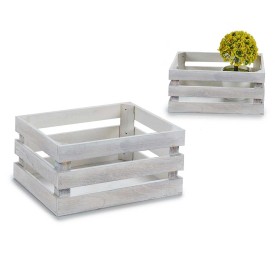 CAJA BLANCO ENVEJECIDO 16X10,5X8,5 CM