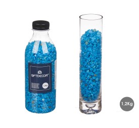 BOTE PIEDRA DECORATIVA 1,2KG AZUL