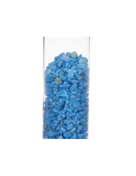 BOTE PIEDRA DECORATIVA 1,2KG AZUL