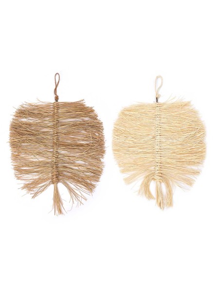 COLGANTE HOJA PALMA 2 COLORES SURT