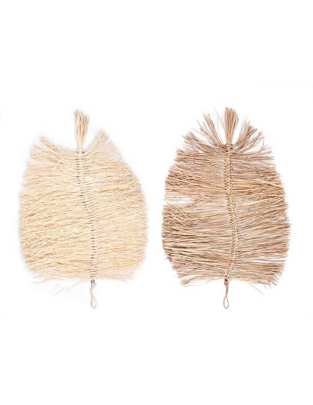 COLGANTE HOJA PALMA MED 2 COLORES SURT