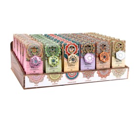 INCIENSO CONO SET 40 MADERA 6X4X16 SOPORTE