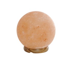 LAMPARA SOBREMESA SAL ACACIA 15X15X15 BOLA NATURAL