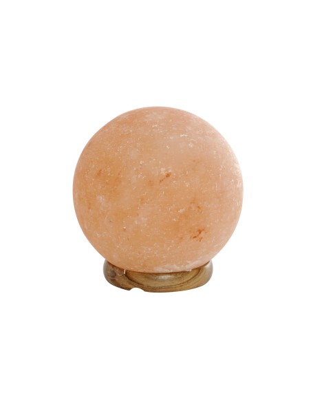 LAMPARA SOBREMESA SAL ACACIA 15X15X15 BOLA NATURAL