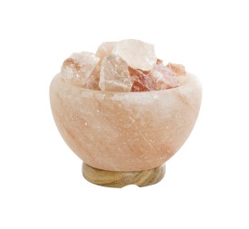 LAMPARA SOBREMESA SAL ACACIA 15X15X12 PIEDRAS